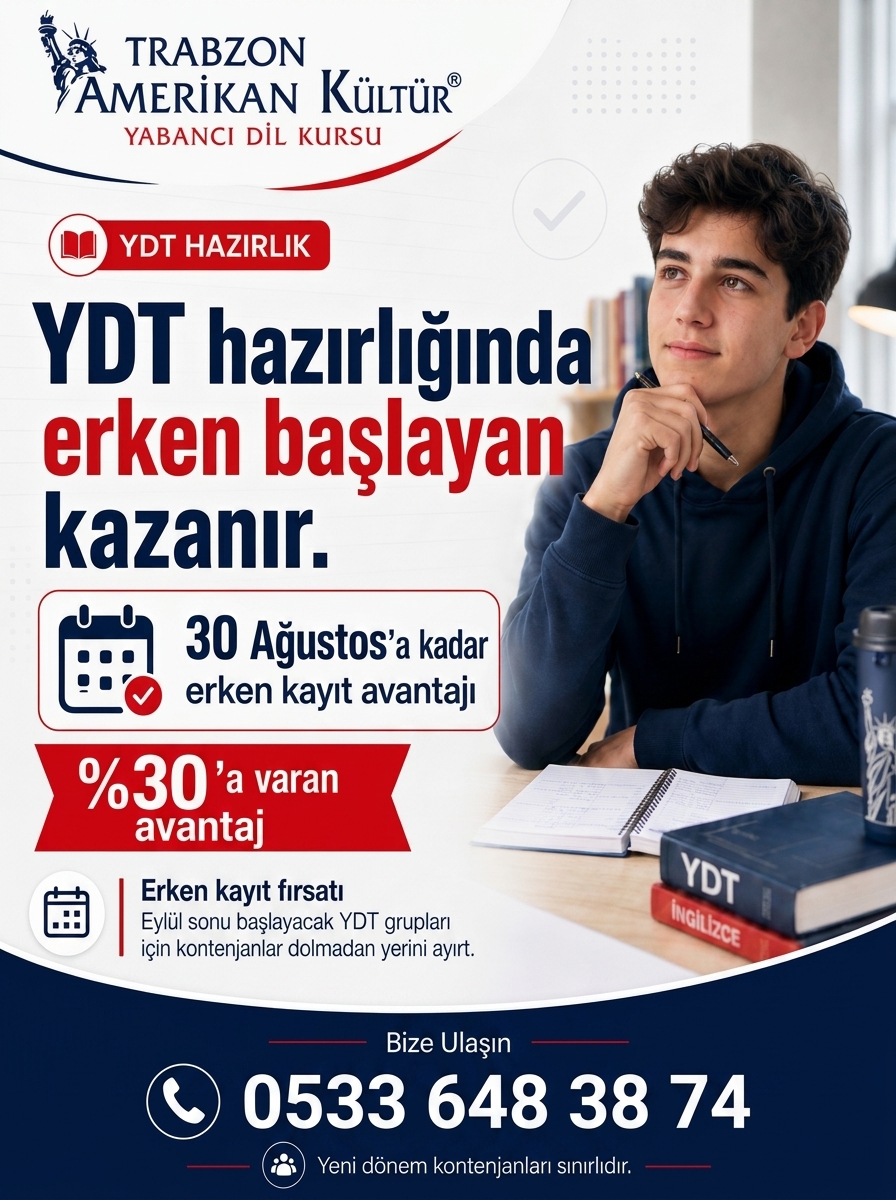 YDT ve YKS İngilizce Kursu
